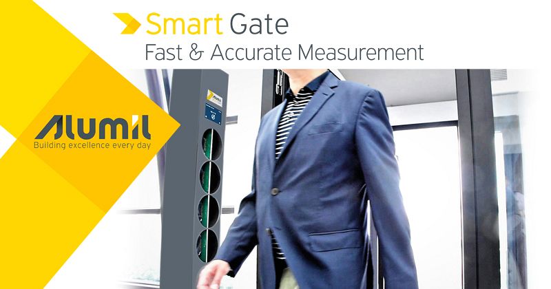 ALUMIL Smart Gate: Θερμομέτρηση με εξαιρετική ακρίβεια.