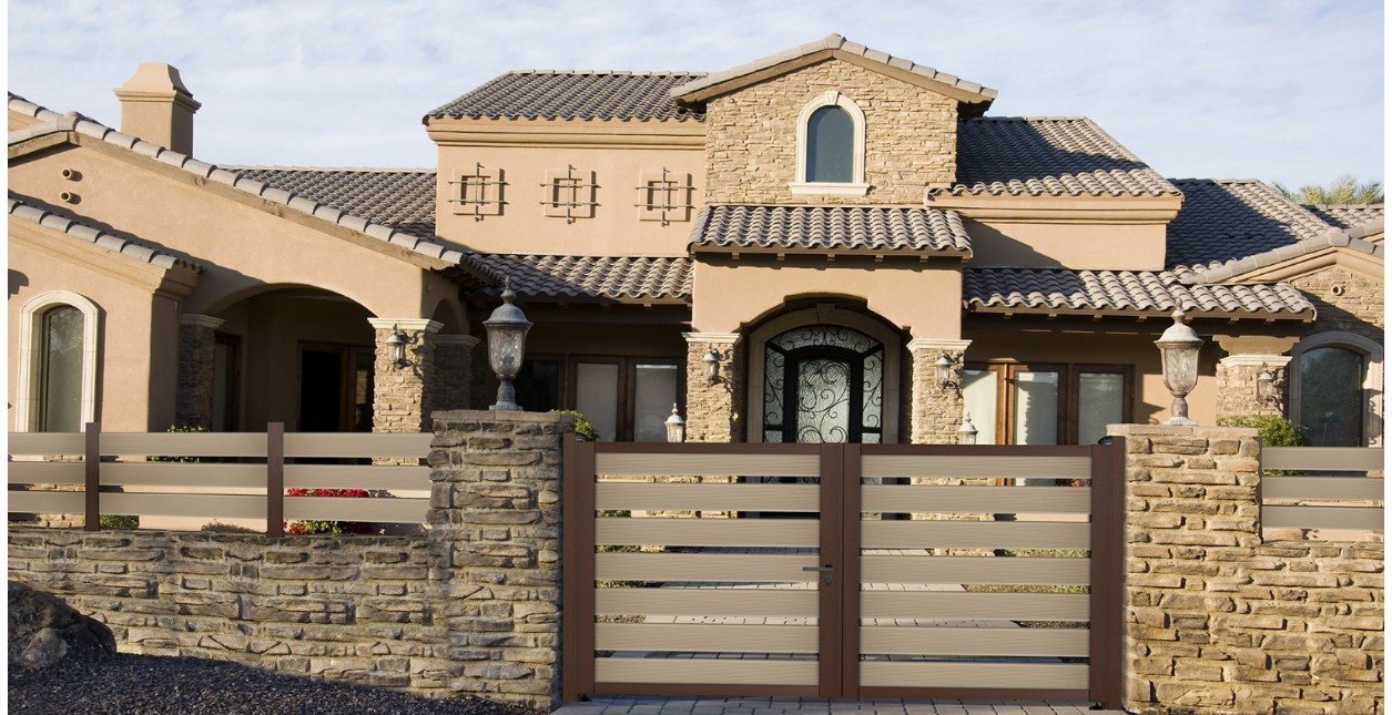 Αυλόπορτα αλουμινίου Style Doors Prestige Classic C491