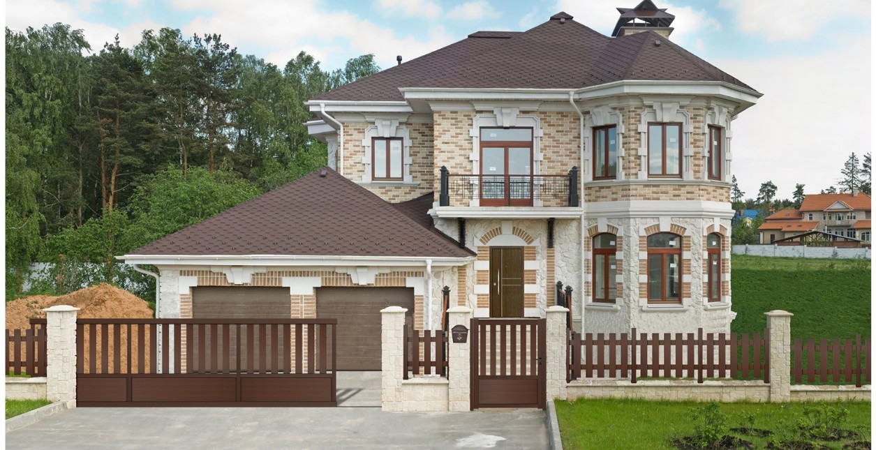 Αυλόπορτα αλουμινίου Style Doors Prestige Classic C581