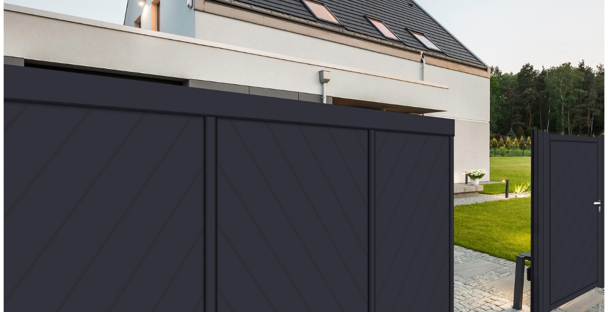 Αυλόπορτα αλουμινίου Style Doors Prestige Classic C675