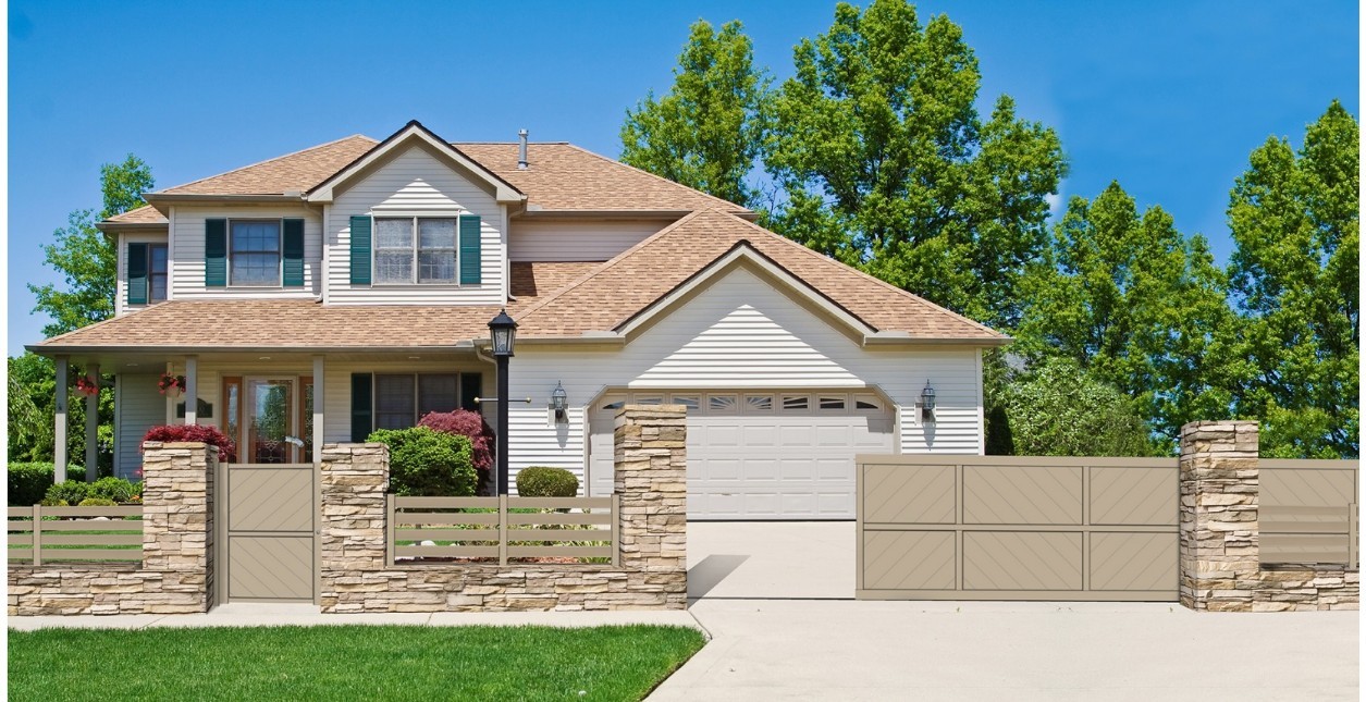 Αυλόπορτα αλουμινίου Style Doors Prestige Classic C775