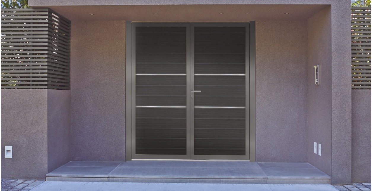 Αυλόπορτα αλουμινίου Style Doors Modern M490