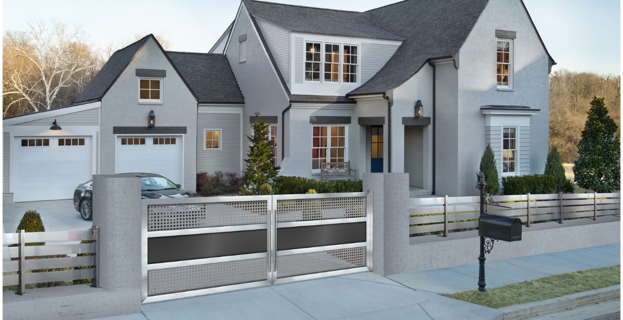 Αυλόπορτα αλουμινίου Style Doors Modern M701