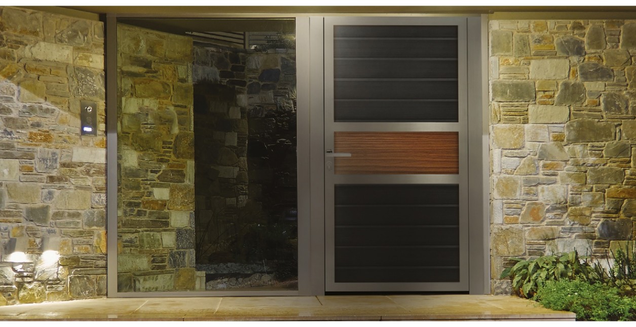 Αυλόπορτα αλουμινίου Style Doors Modern M7480