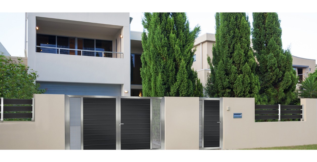 Αυλόπορτα αλουμινίου Style Doors Modern M890