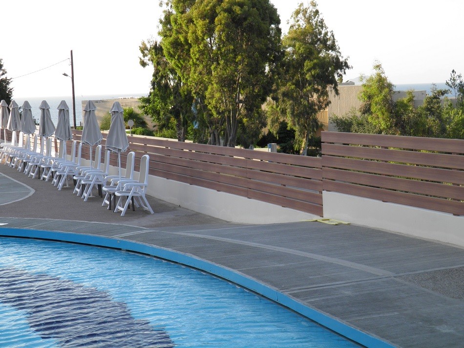 Μακεδονική MS-150 περίφραξη αλουμινίου 5 σειρών