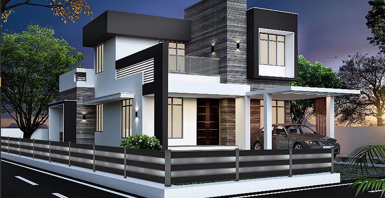 Περίφραξη αλουμινίου Style Doors Elegance E6494