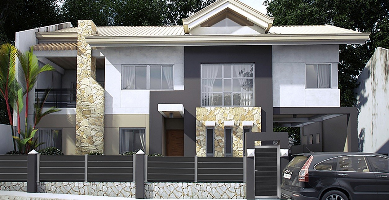 Περίφραξη αλουμινίου Style Doors Modern M6490