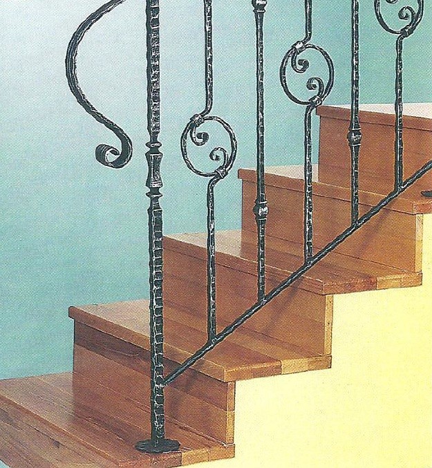 Παραδοσιακή σκάλα σιδήρου Αλμε 25306