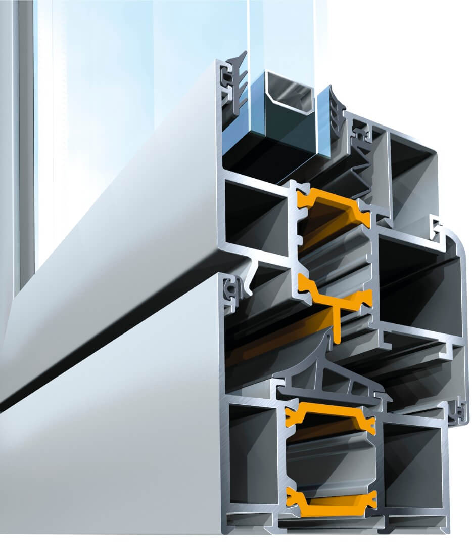 Alumil M11000 σειρά θερμομονωτικών συστημάτων