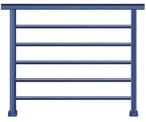 Παραδοσιακά κάγκελα αλουμινίου Alfa Press Series 320