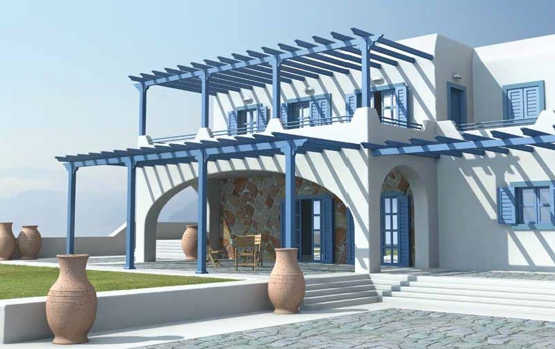 Πέργκολα Classic Aluminco Παραδοσιακή