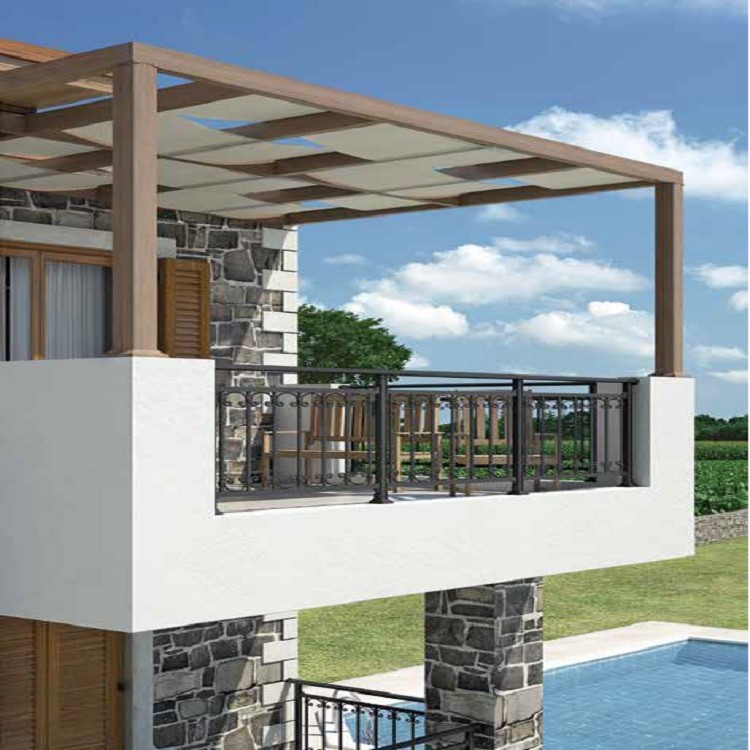 Πέργκολα Modern Aluminco με πανί